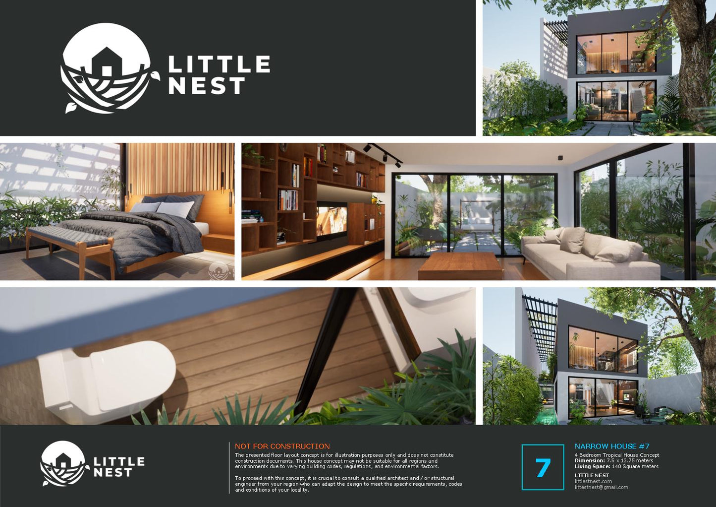 4 Bedroom Tropical House