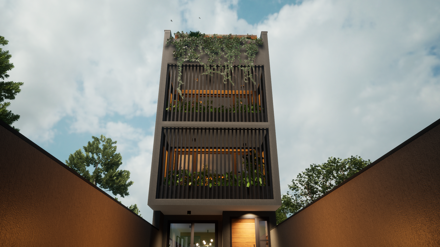 4 Bedroom House with Rooftop Terrace