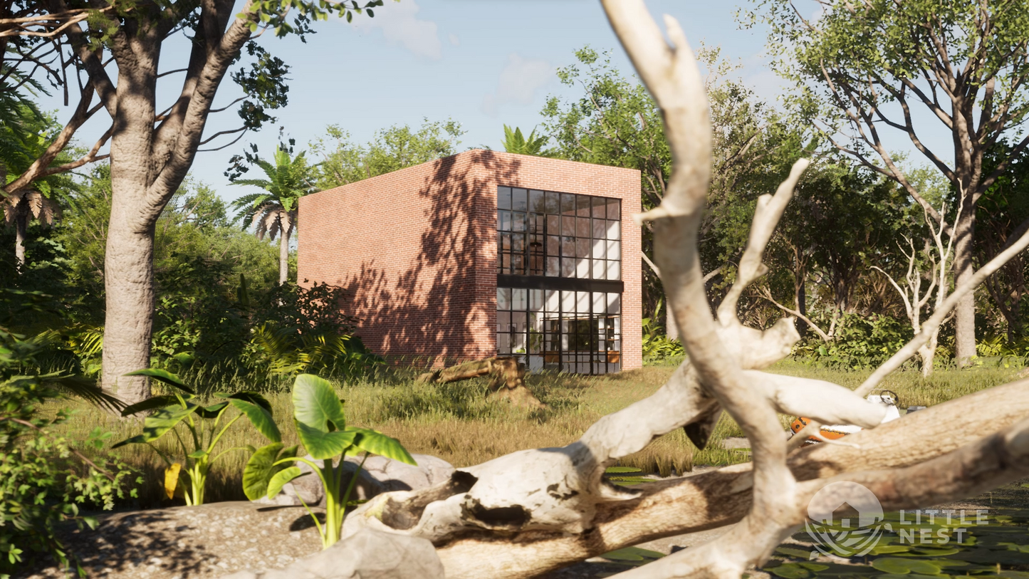 2 Bed Lakehouse Industrial Loft