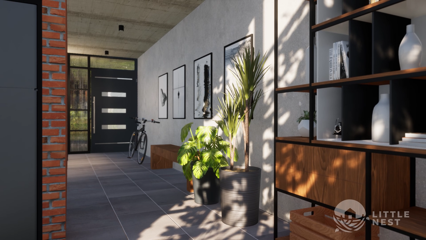 2 Bed Lakehouse Industrial Loft