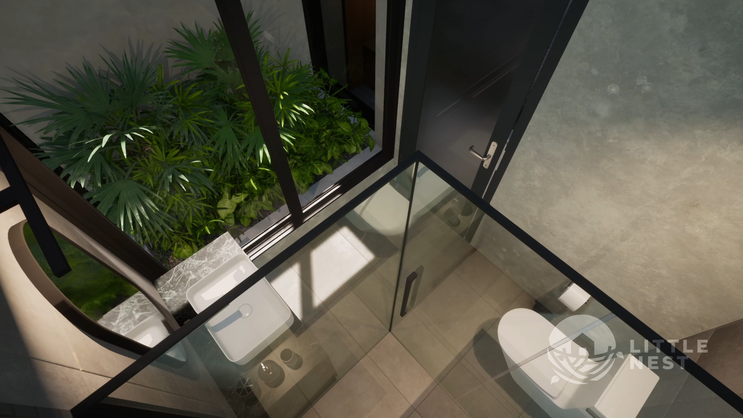 3 Bedroom Narrow Modern Town-House