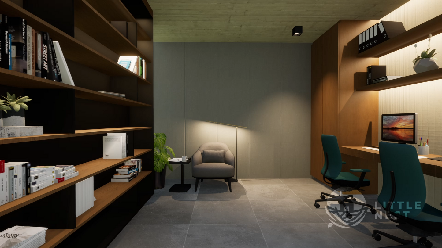3 Bedroom Narrow Modern Town-House