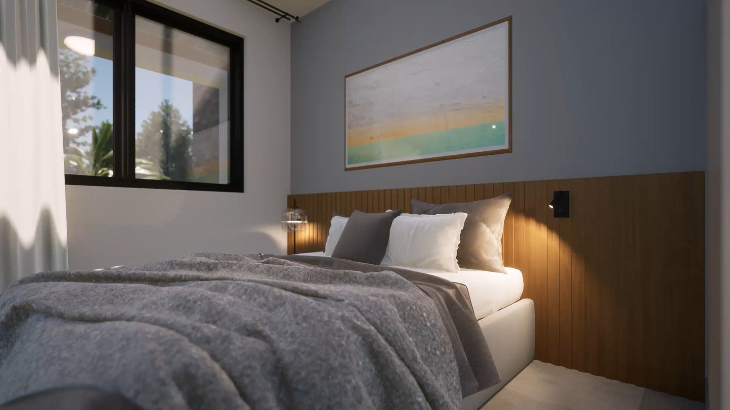 2 Bedroom Budget House Layout