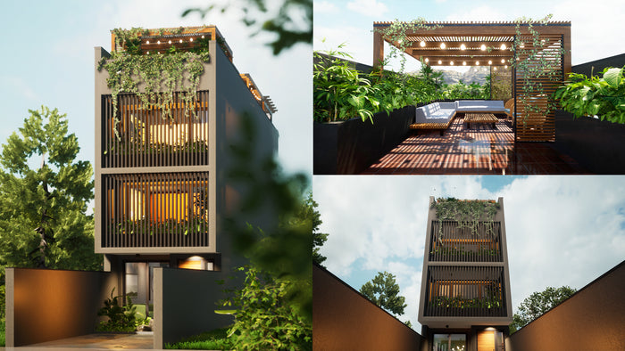 Rooftop 4 Bedroom Terrace House